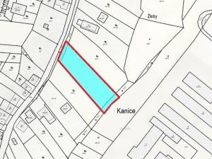 Prodej pozemku pro bydlení, Kanice, 2156 m2