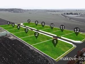 Prodej pozemku pro bydlení, Lišany, 1002 m2