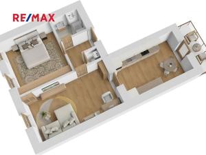 Prodej bytu 2+1, Praha - Karlín, Pernerova, 62 m2