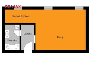 Pronájem bytu 1+kk, Kolín, Václavská, 31 m2
