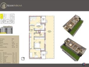 Prodej bytu 3+kk, Rychnov nad Kněžnou, Mírová, 80 m2