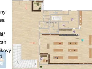 Prodej komerční nemovitosti, Žatec, Husova, 2862 m2