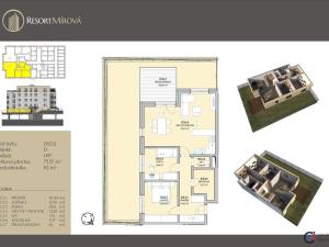 Prodej bytu 3+kk, Rychnov nad Kněžnou, Mírová, 76 m2
