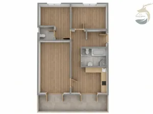 Prodej bytu 3+kk, Srní, 96 m2