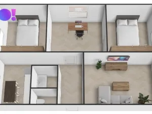 Pronájem bytu 4+1, Orlová, Osvobození, 75 m2