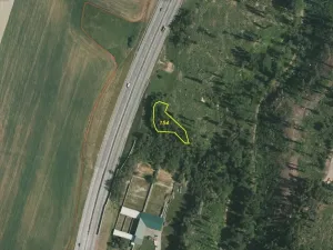 Dražba pozemku, Borek, 1351 m2