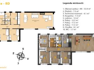 Prodej rodinného domu, Měňany, 130 m2