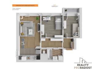 Prodej bytu 3+kk, Praha, Slévačská, 59 m2