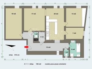 Prodej bytu 4+1, Plzeň - Severní Předměstí, Křížkova, 100 m2
