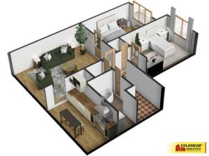 Pronájem bytu 3+1, Bruntál, 74 m2