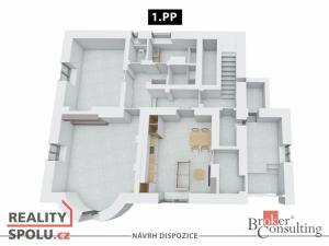 Prodej vily, Praha - Modřany, Darwinova, 354 m2