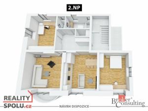 Prodej vily, Praha - Modřany, Darwinova, 354 m2