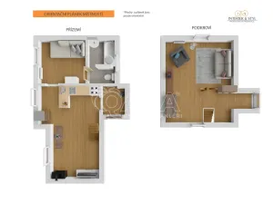 Prodej rodinného domu, Libčice nad Vltavou, Holubická, 56 m2