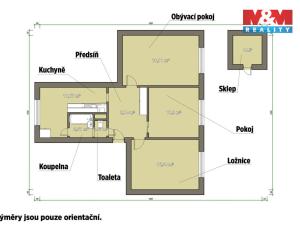 Prodej bytu 3+1, Plzeň - Skvrňany, Vojanova, 70 m2