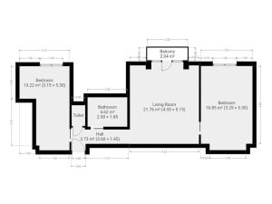 Pronájem bytu 3+1, Praha - Vysočany, Spojovací, 68 m2