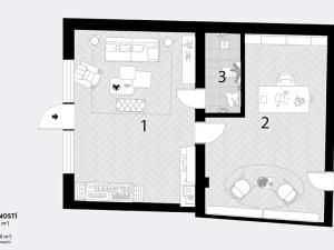 Prodej vícegeneračního domu, Ořechov, Komenského, 349 m2