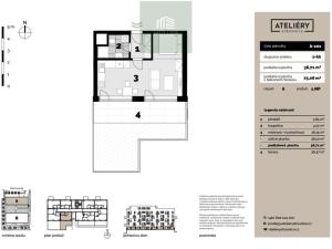 Pronájem bytu 1+kk, Praha - Strašnice, Štěchovická, 39 m2