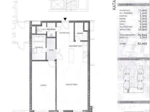 Pronájem bytu 2+kk, Praha - Karlín, Rohanské nábř., 80 m2