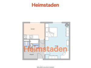 Pronájem bytu 1+1, Havířov - Město, Gustava Klimenta, 33 m2