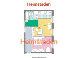 Pronájem bytu 1+kk, Frýdek-Místek - Frýdek, Nad Stadionem, 24 m2