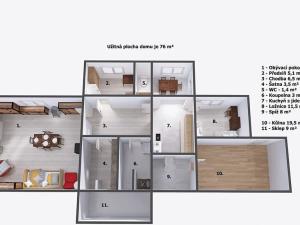 Prodej rodinného domu, Vrbice, 76 m2
