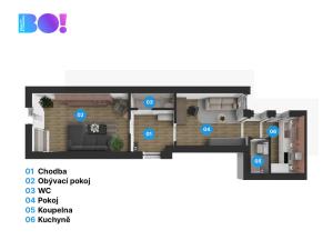 Prodej bytu 2+1, Český Těšín, Frýdecká, 43 m2