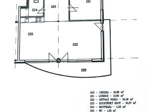 Pronájem bytu 2+kk, Praha, Čimická, 84 m2