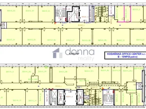 Pronájem kanceláře, Praha, Kodaňská, 1318 m2