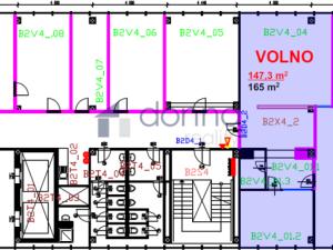 Pronájem kanceláře, Praha, Kodaňská, 147 m2