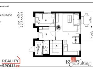 Prodej rodinného domu, Chrudim - Chrudim III, Šnajdrova, 99 m2