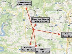 Prodej pozemku pro bydlení, Netvořice - Dunávice, 2291 m2