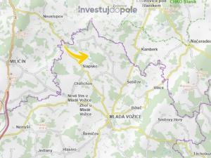 Prodej pole, Slapsko, 2628 m2