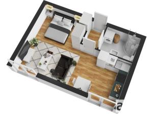 Prodej bytu 1+kk, Praha - Žižkov, Pod lipami, 32 m2