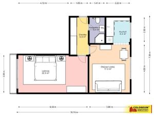 Prodej bytu 2+kk, Ostrava - Poruba, 60 m2