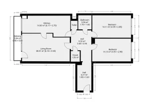 Pronájem bytu 3+1, Praha - Chodov, Brandlova, 83 m2