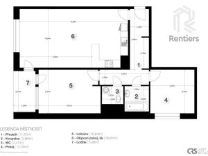 Pronájem bytu 3+kk, Praha - Vokovice, Tobrucká, 93 m2
