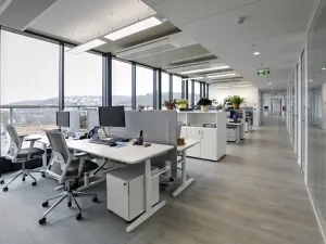 Pronájem kanceláře, Praha - Smíchov, Na Valentince, 1165 m2