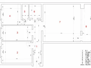 Prodej bytu 4+kk, Praha - Letňany, Tupolevova, 69 m2