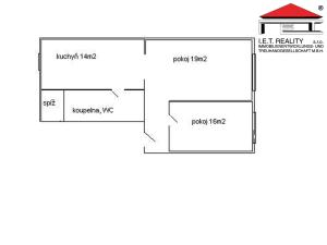 Pronájem bytu 2+1, Praha - Libeň, Primátorská, 59 m2