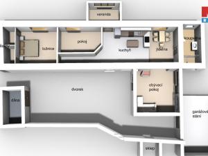 Prodej rodinného domu, Častohostice, 105 m2