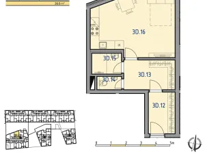Prodej bytu 1+kk, Liberec, 42 m2