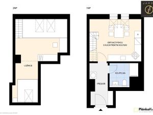 Pronájem bytu 2+kk, Praha - Holešovice, U průhonu, 47 m2