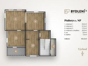 Pronájem ordinace, Duchcov, Tyršova, 295 m2