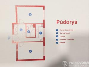 Prodej bytu 2+1, Praha - Vokovice, Africká, 53 m2