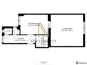 Prodej bytu 1+1, Klatovy, Masarykova, 53 m2