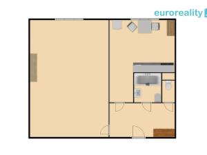 Pronájem bytu 1+1, Kladno, Dánská, 35 m2