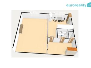 Pronájem bytu 1+1, Kladno, Dánská, 35 m2