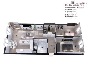 Prodej bytu 3+1, Neratovice, Dr. E. Beneše, 76 m2