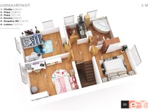 Prodej rodinného domu, Kounice, 120 m2