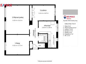 Prodej bytu 3+1, Dolní Žandov, 79 m2
